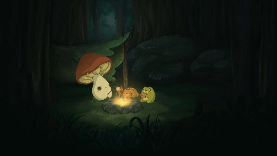 Forest Campfire